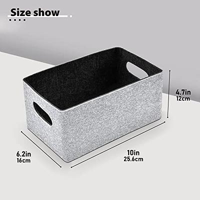 Foldable Storage Cube Bins, Assorted Colors