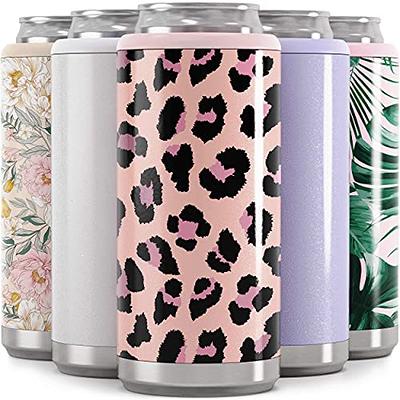 Maars Standard Can Cooler for Beer & Soda | Stainless Steel 12oz Beverage Sleeve, Double Wall Vacuum Insulated Drink Holder - Purple Haze