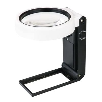  Rechargeable Loupe Magnifier, 60x Loupe Magnifier with