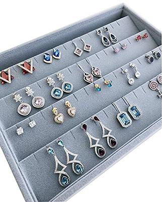 16 Pcs Small Jewelry Drawer Organizer Inserts Stackable Jewelry Holder Tray