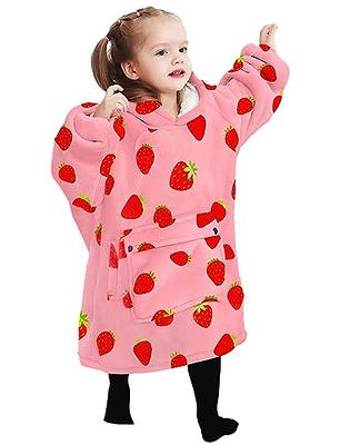 REDESS Wearable Blanket Hoodie Sweatshirt for Kids