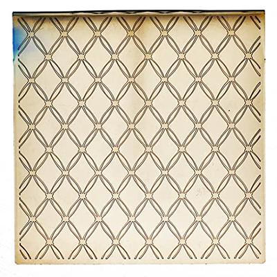 KWELLAM Grid Star Plastic Embossing Folders for Card Making Scrapbooking  and Other Paper Crafts