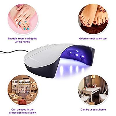 UV Lamps for Gel Nails, 36W Led UV Nail Lamp Nail Dryer UV Light for Gel  Nail Polish with 3 Timers Automatic Sensor and LCD Display 