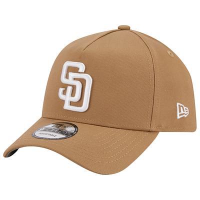 New Era San Diego Padres Camo Twist 9FORTY A-Frame Trucker Snapback