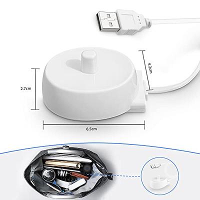 Charger for Oral B Braun Electric Toothbrush Replacement 3757 Charger Base  Travel Charger for Oral B