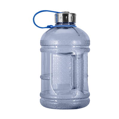 Glass Water Bottle / Sports (18oz) with Stainless Steel Cap