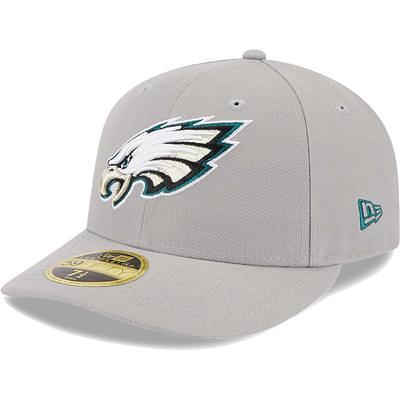 PHILADELPHIA EAGLES SIDELINE 9FIFTY SNAPBACK HAT - BLACK/ WHITE INK