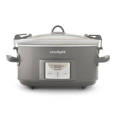 Crock-Pot Programmable Cook & Carry 7 Quart Slow Cooker - Yahoo Shopping