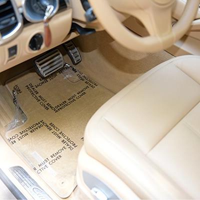 Car floor mat set with 4 mats car carpet water non-slip heel protectors