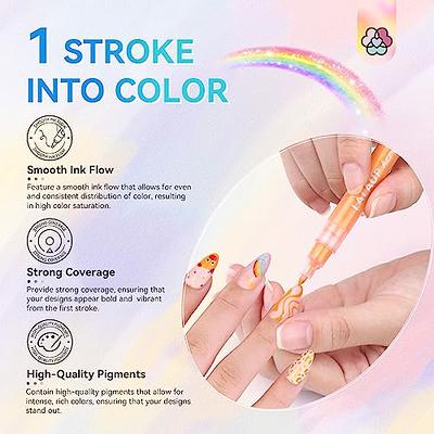 Gel Nail Gel Graffiti Nail Pen For 3D Nail Art DIY Metal Shining Nail  Polish Pen Waterproof Nail Drawing Painting Brush Manicure From Youyiq3,  $22.91 | DHgate.Com