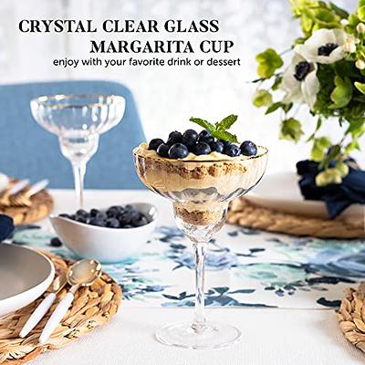 N9R 12 Pack Plastic Champagne Flutes, 9 oz Stemless Disposable Gold Rim Toasting Glasses, Crystal Clear Cocktail Cups Drinkware Shatterproof Ideal