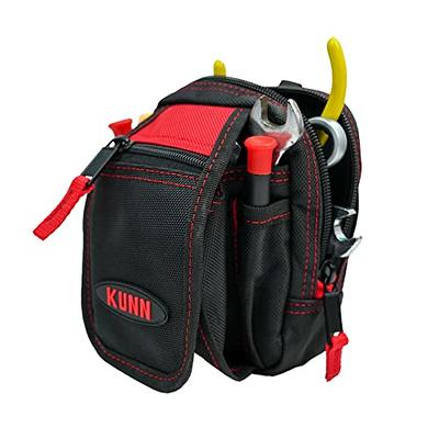 Husky 5 in. 10 Pocket Utility Sack Tool Bag, Red/Black - Yahoo