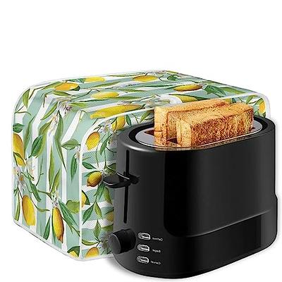 Eheartsgir Lemon 2 Slice Toaster Cover Toaster Storage Bag Small Bread Cover  Stain Resistant Microwave Oven Dust-proof Cover with Top Handle - Yahoo  Shopping