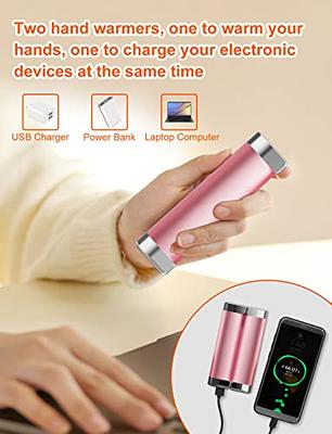 Hand Warmers Rechargeable, 10000Mah Electric Hand Warmer Power Bank with 3  Level