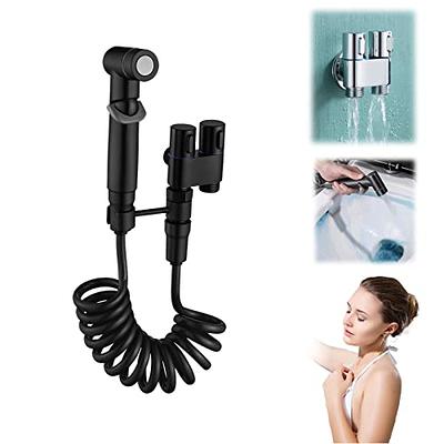 Double Control Mini Shower, Handheld Toilet Bidet Sprayer