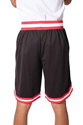 Ultra Game Men's NBA Atlanta Hawks Mesh Basketball Shorts