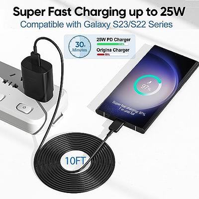 25W PD Charger Usb Type C Cargador For Samsung Galaxy S22 S21 S20