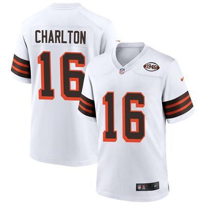 Cleveland Browns Nike 1946 Collection Alternate Custom Jersey - White