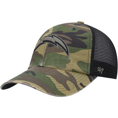 Men's '47 Camo San Francisco 49ers Branson MVP Trucker Snapback Hat