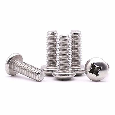 3/8-16 x 1-1/2 Button Head Socket Cap Screws, 304 Stainless Steel 18-8,  Bright Finish, Fully Threaded, Coarse Thread UNC, 10 PCS