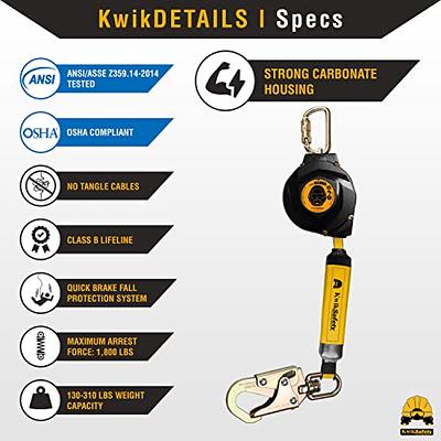 KwikSafety TYPHOON DiamondBACK Safety Harness (Back Support + Tongue B