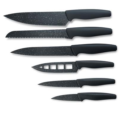 GRANITESTONE 6-Piece Stainless Steel Nutri Blade High-Grade Knife Set in  Black - Yahoo Shopping