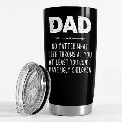 SANDJEST 4-in-1 Best Dad Ever Tumbler Gifts for Dad from Daughter Son — The  Beer Connoisseur® Store