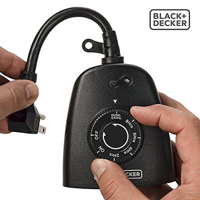 Black + Decker Indoor Grounded Digital Timer 