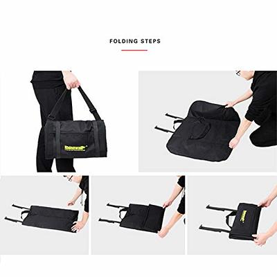 HUNTVP Bike Travel Bag Bicycle Transport Carrying Case with a Carry Bag for  26-29inch Folding Bike Foldaway Bicycle