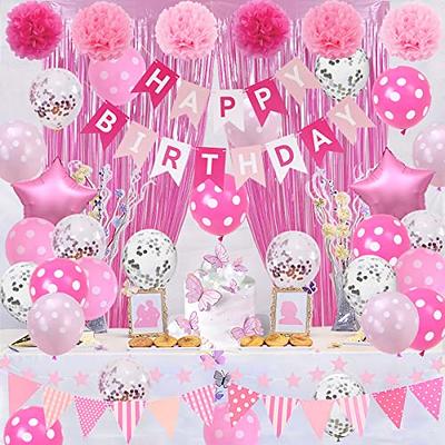 Cortina  Diy birthday decorations, Simple birthday decorations, Birthday  decorations