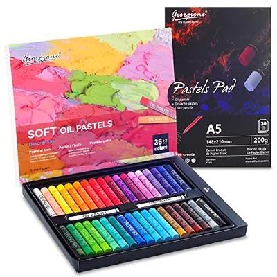 Liquidraw Oil Pastels Super Soft Water Soluble for Art, 36