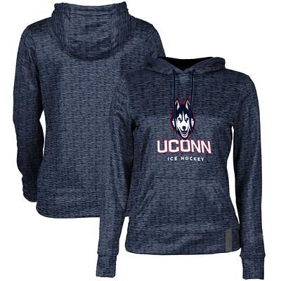 Women's Navy UConn Huskies Ice Hockey Pullover Hoodie - Yahoo Shopping