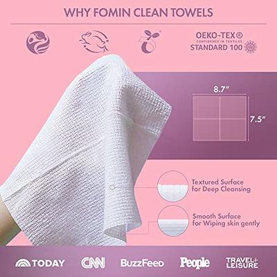 Clean Skin Club Clean Towels | Worlds 1ST Biodegradable Face Towel |  Disposable Makeup Removing Wipes | Dermatology Tested & Approved | Vegan 