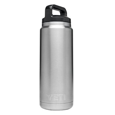 YETI Rambler 36 oz Bottle, Vacuum Insulated, Stainless Steel with Chug Cap,  Camp Green