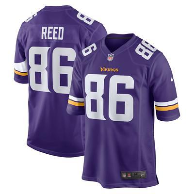 Randy Moss Minnesota Vikings Mitchell & Ness Mesh Retired Player Name Number Crew Neck Top - Purple