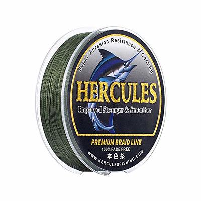 HERCULES Braided Fishing Line, Not Fade, 1094 Yards PE Lines, 4 Strands  Multifilament Fish Line, 40lb Test for Saltwater and Freshwater, Abrasion  Resistant, Green, 40lb, 1000m - Yahoo Shopping