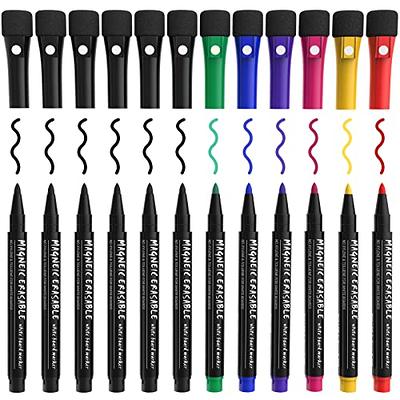 Comix Dry Erase Markers, 36 Bulk 12 Colors White Board Markers, Chisel Tip  Markers for Kids Teachers