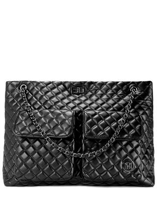 Badgley Mischka Julia Tote Weekender Travel Bag in Black