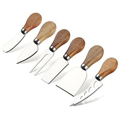 1pc Stainless Steel Butter Scraper / Butter Spreader / Cheese Knife With  Wooden Handle