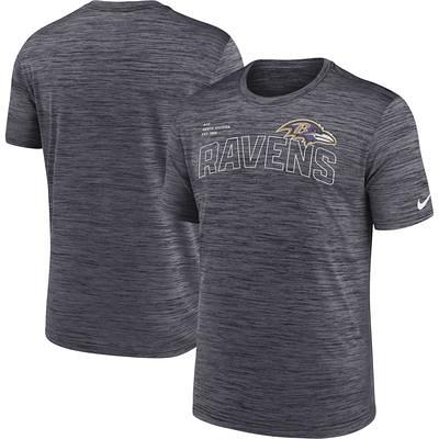 Nike Black Baltimore Ravens Sideline Stack Performance Pullover Hoodie