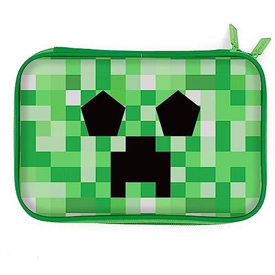 MINECRAFT HARDTOP PENCIL CASE - GREEN CREEPER FACE – SOOCUTE