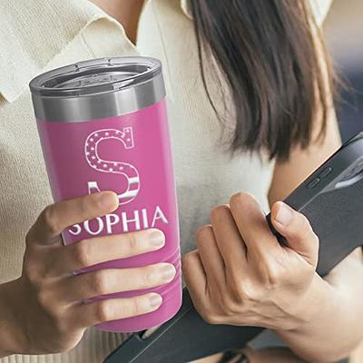 Name & Initial Personalized Insulated Tumblers