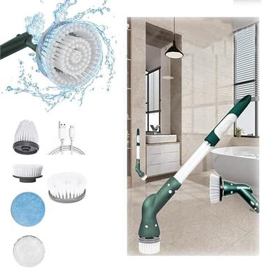 Electric Spin Scrubber, Airpher 10 in 1 Cordless Cleaning Brush