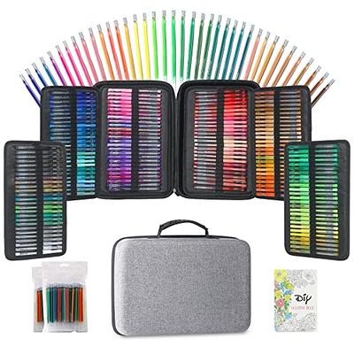 Glitter Gel Pens, Glitter Pen with Case for Adults Coloring Books, 160 Pack  Arti