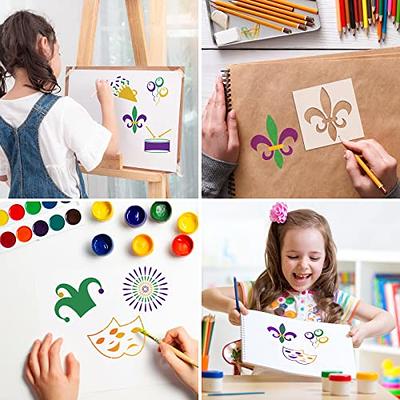 Kids Stencils Plastic Drawing Painting Stencil Templates For Child