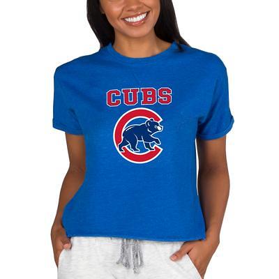 Concepts Sport Women's Royal Chicago Cubs Billboard Racerback Tank