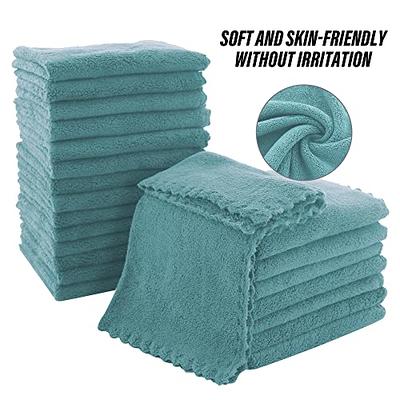 24 Pack Kitchen Dishcloths - Does Not Shed Fluff - No Odor Reusable Dish  Towels, Premium Dish cloths, Super Absorbent Coral Fleece Cleaning Cloths,  Nonstick Oil Washable Fast Drying (Aquamarine) - Yahoo Shopping