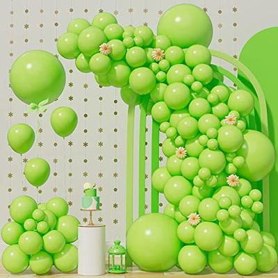 140Pcs Lime Green Balloons Light Green Balloon Garland Arch Kit 5/10/12/18  Inch Matte Latex Green Balloons Different Sizes as Baby Shower Birthday  Balloons Jungle Dinosaur Theme Party Decorations - Yahoo Shopping