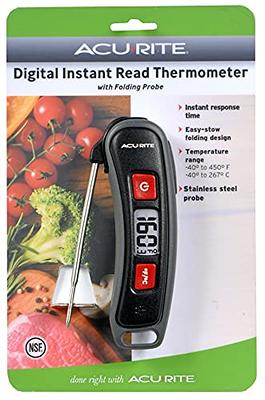 HOME-COMPLETE Red Instant Read Digital Thermometer with Water-Resistant  Feature - Yahoo Shopping