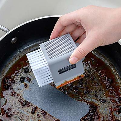 Kitchen Cleaning Brush Pot Dishwashing Tools Decontamination Dish Bowl Pot  Washing Brush Degradable Fiber Household Accessories